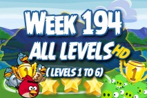 Angry Birds Friends 2016 Tournament Carnival Days Week 194 Non Power-Up Compilation Walkthrough
