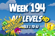 Angry Birds Friends 2016 Tournament Carnival Days Week 194 Power-Up Compilation Walkthrough