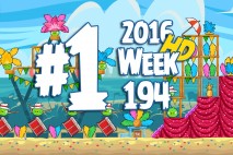 Angry Birds Friends 2016 Carnival Days Tournament Level 1 Week 194 Walkthrough