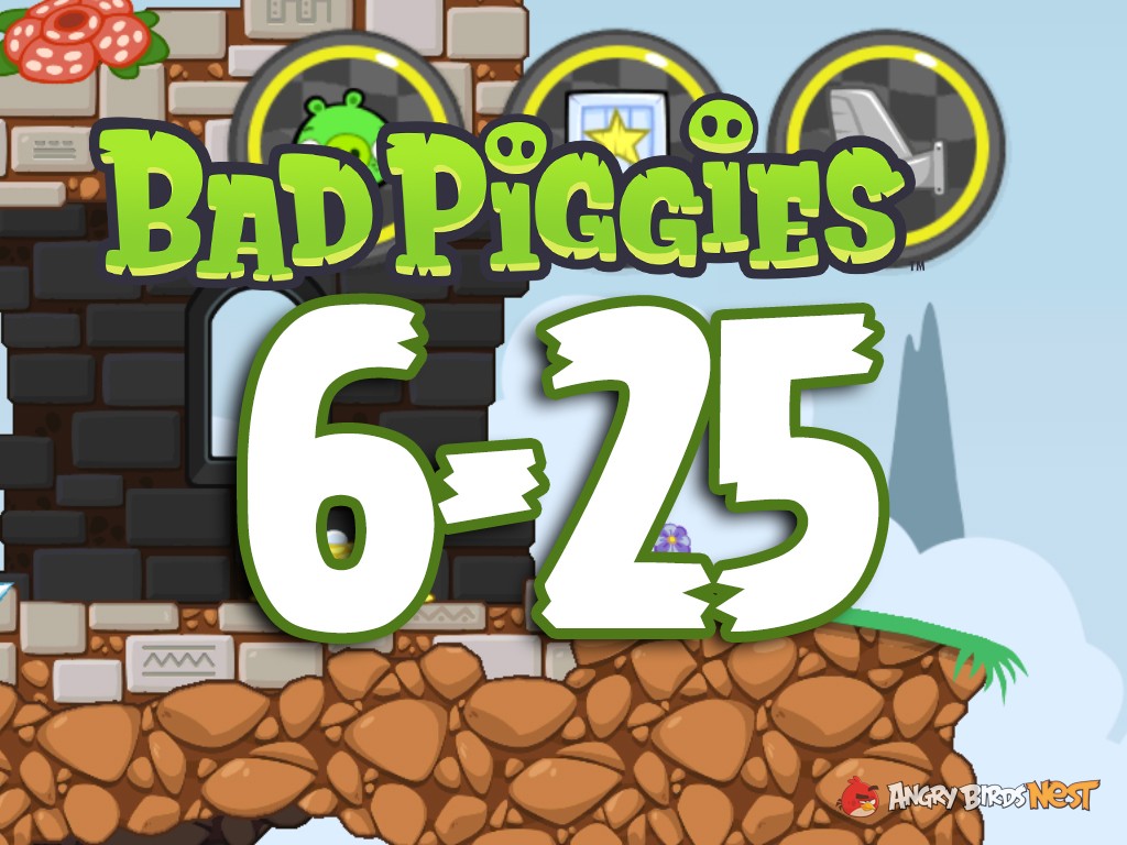 Bad Piggies The Road to el Porkado Level 6-25