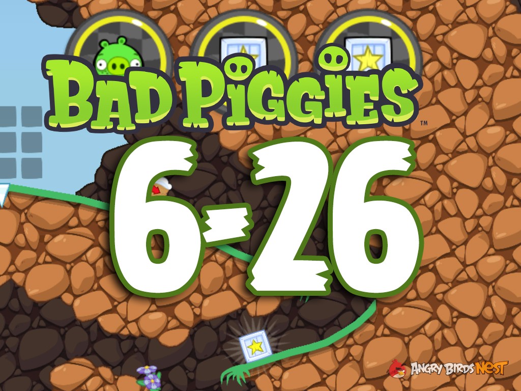 Bad Piggies The Road to el Porkado Level 6-26