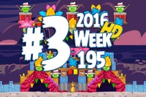 Angry Birds Friends 2016 Tournament Level 3 Week 195 Walkthrough