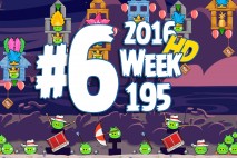 Angry Birds Friends 2016 Tournament Level 6 Week 195 Walkthrough