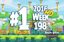 Angry Birds Friends 2016 Tournament Level 1 Week 198 Walkthrough