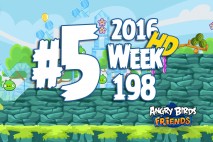 Angry Birds Friends 2016 Tournament Level 5 Week 198 Walkthrough