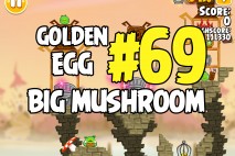 Angry Birds Seasons Fairy Hogmother Big Mushroom Golden Egg #69 Walkthrough