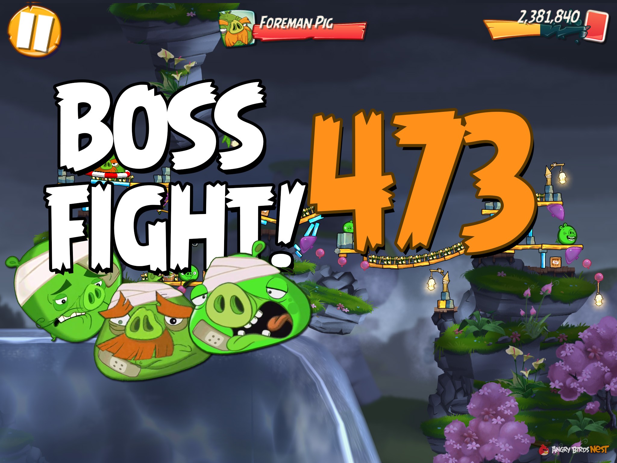 Angry Birds 2 Boss Fight Level 473