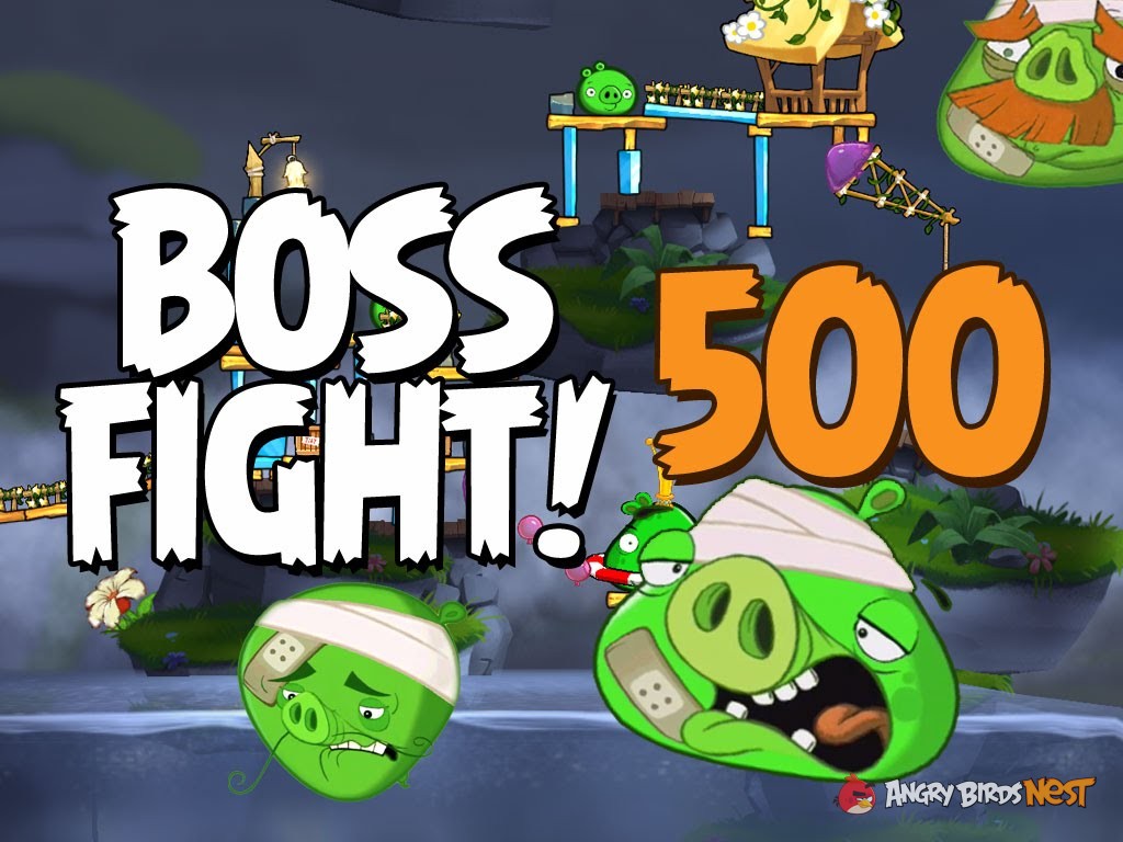 Angry Birds 2 Boss Fight Level 500