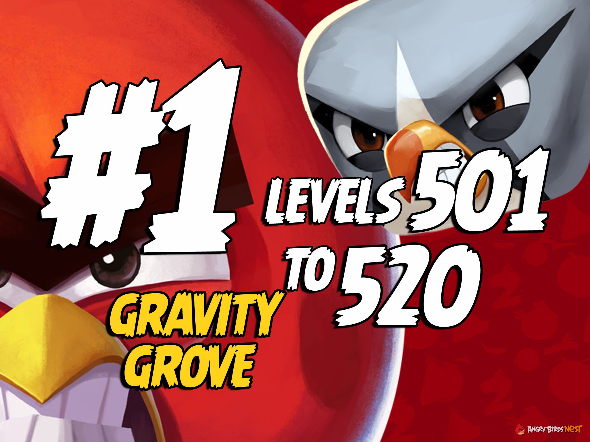 Angry Birds 2 Gravity Grove Levels 501 to 520 Part-1 Compilation