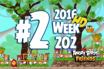 Angry Birds Friends 2016 Tournament Level 2 Week 202 Walkthrough