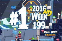 Angry Birds Friends 2016 Space Tournament Level 1 Week 199 Walkthrough