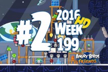 Angry Birds Friends 2016 Space Tournament Level 2 Week 199 Walkthrough