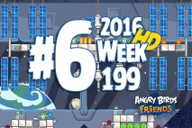 Angry Birds Friends 2016 Space Tournament Level 6 Week 199 Walkthrough