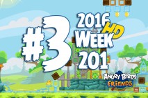 Angry Birds Friends 2016 Tournament Level 3 Week 201 Walkthrough