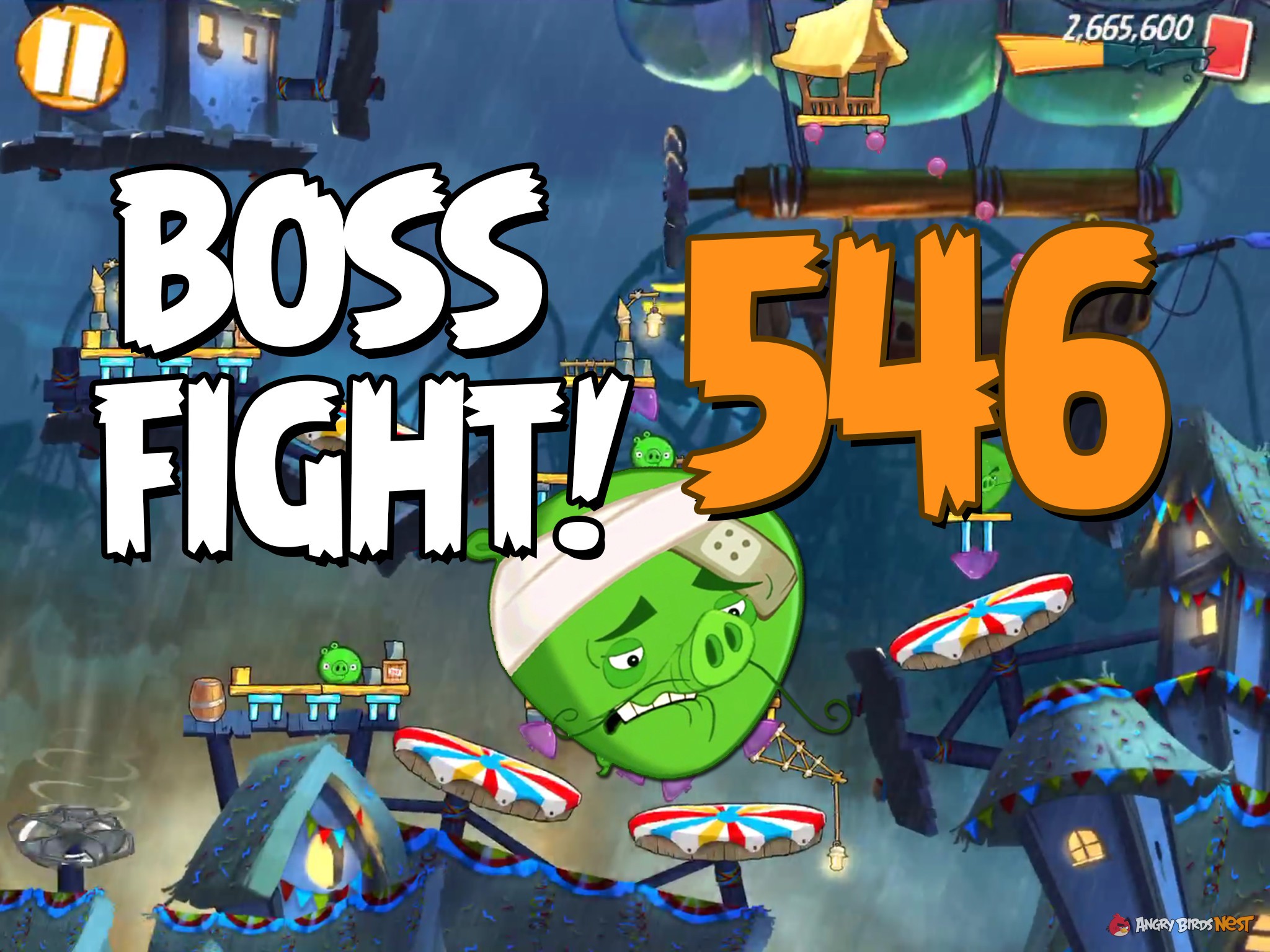 Angry Birds 2 Boss Fight Level 546