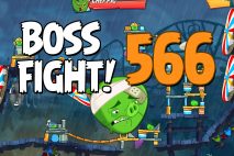 Angry Birds 2 Boss Fight Level 566 Walkthrough – Pig City The Pig Apple