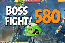 Angry Birds 2 Boss Fight Level 580 Walkthrough – Pig City The Pig Apple
