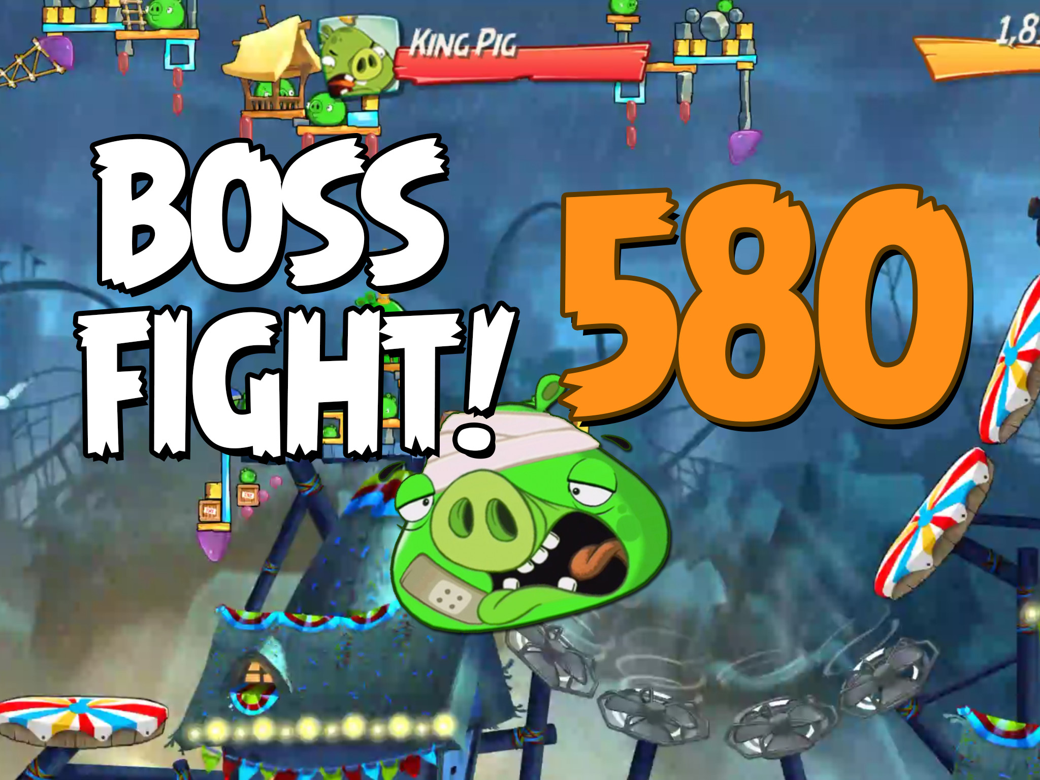 Angry Birds 2 Boss Fight Level 580