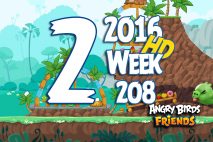 Angry Birds Friends 2016 Tournament Level 2 Week 208 Walkthrough