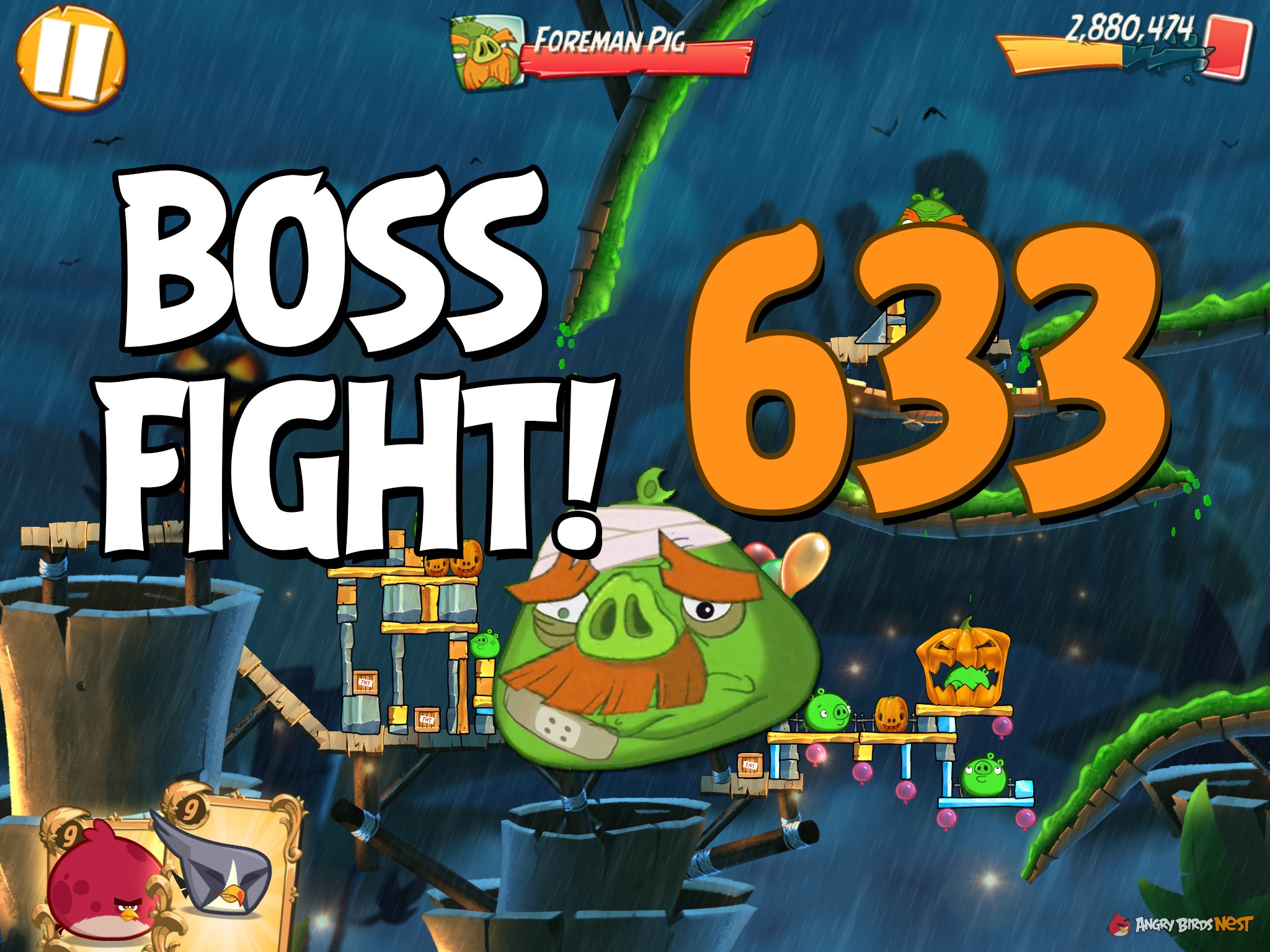 Angry Birds 2 Boss Fight Level 633