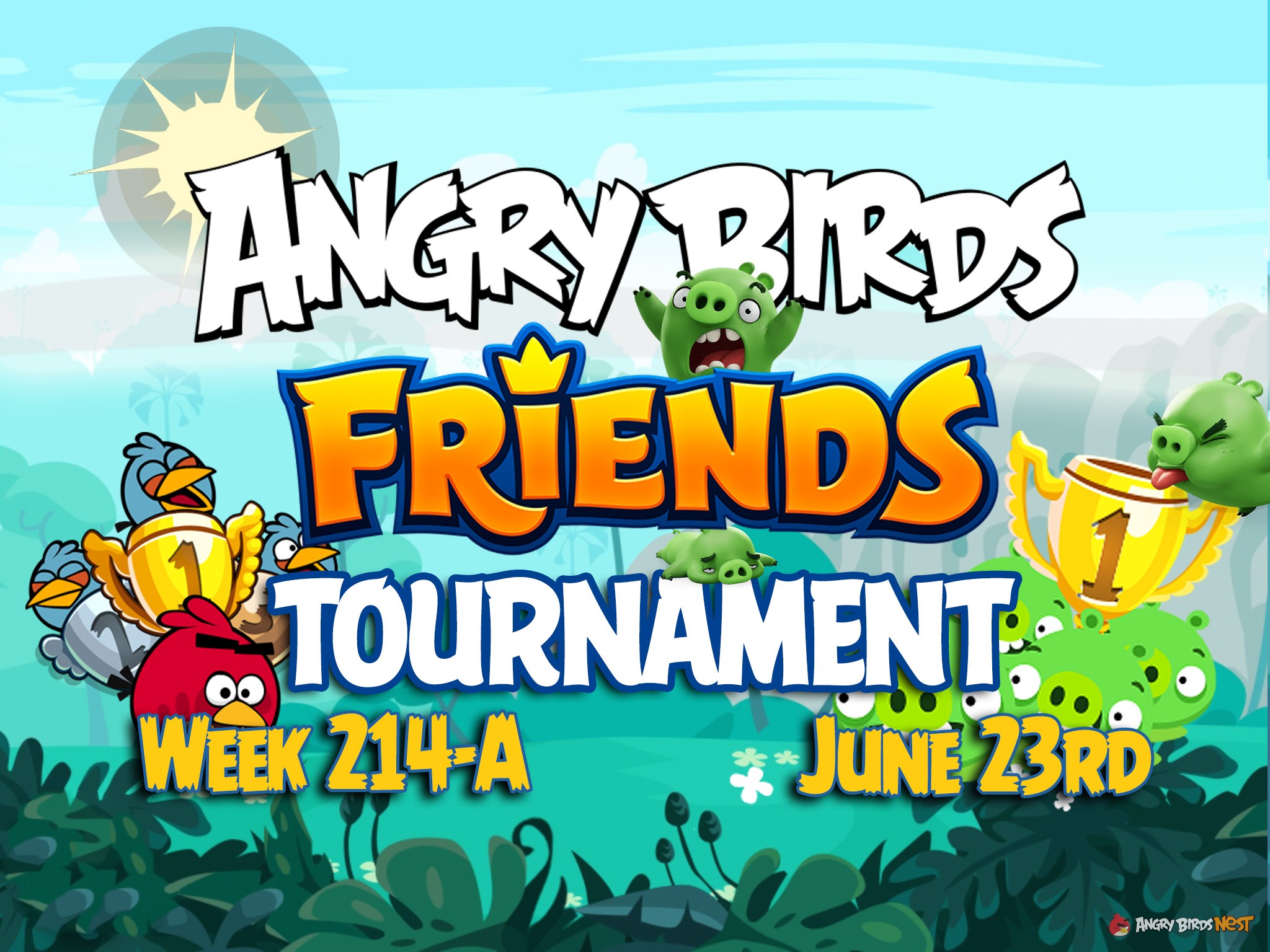 Angry Birds Friends Tournament Week 214A Feature Image