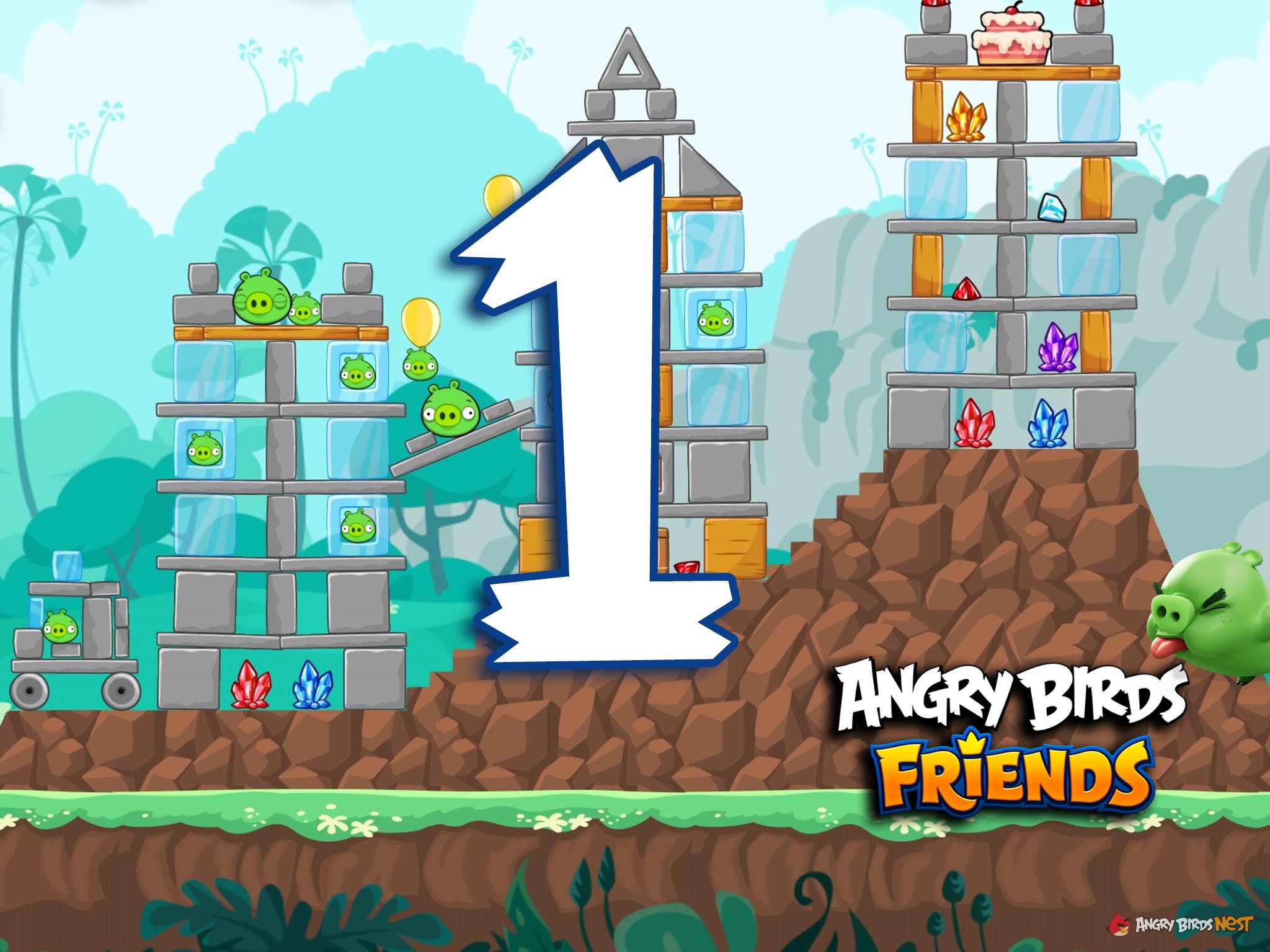 angry birds friends weekly cheats