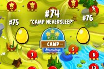 Angry Birds Seasons Summer Camp Golden Eggs Walkthroughs