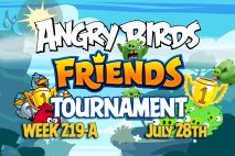 Angry Birds Friends 2016 Tournament 219-A On Now!