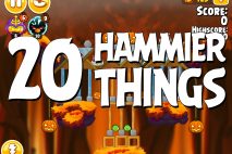 Angry Birds Seasons Hammier Things Level 1-20 Walkthrough