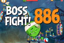 Angry Birds 2 Boss Fight Level 886 Walkthrough – Pig City Porkland