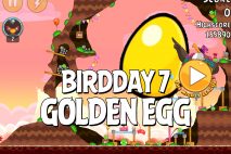 Angry Birds BirdDay 7 Golden Egg Walkthrough