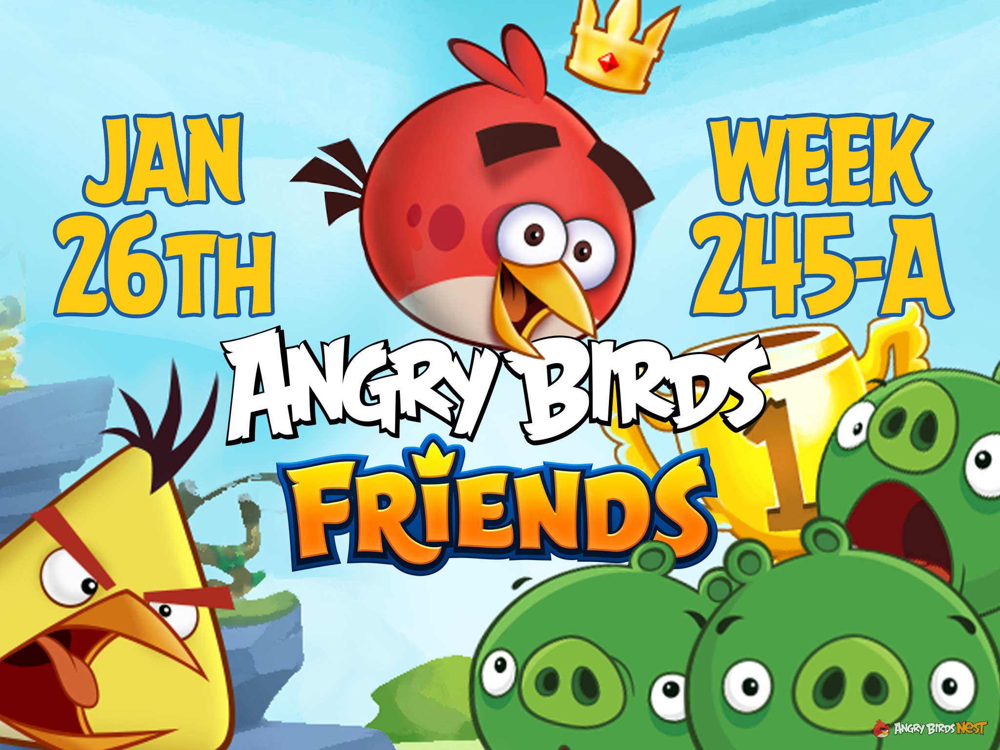 Angry Birds Friends Tournament Week 245-A Feature Image