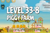 Angry Birds Piggy Farm Level 33-8 Walkthrough