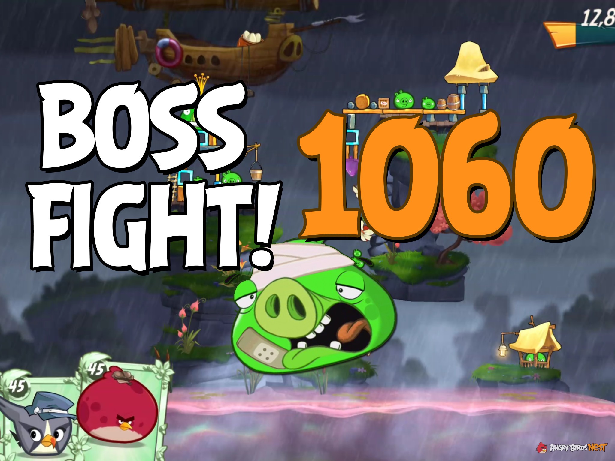 Angry Birds 2 Boss Fight Level 1060