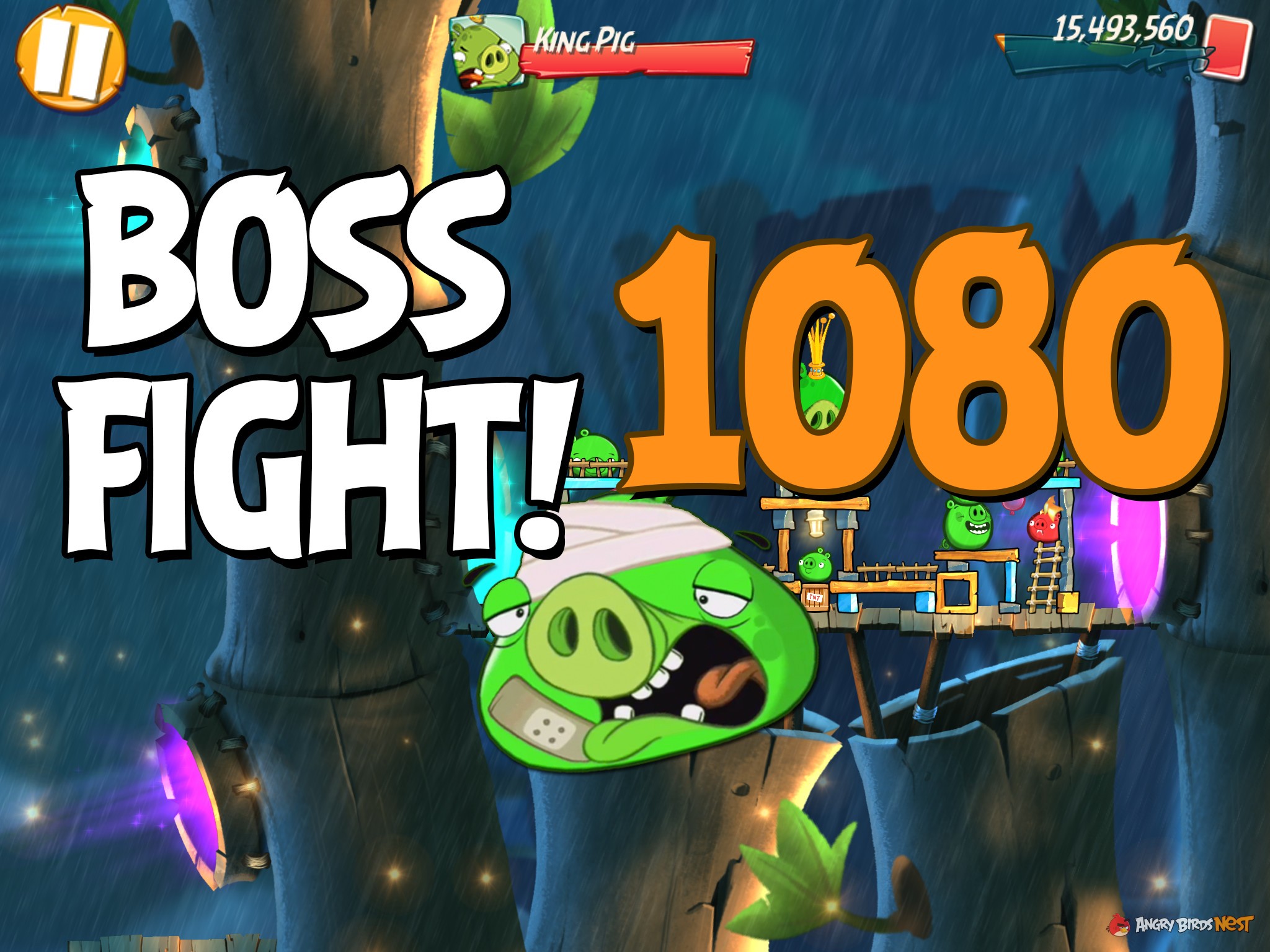 Angry Birds 2 Boss Fight Level 1080