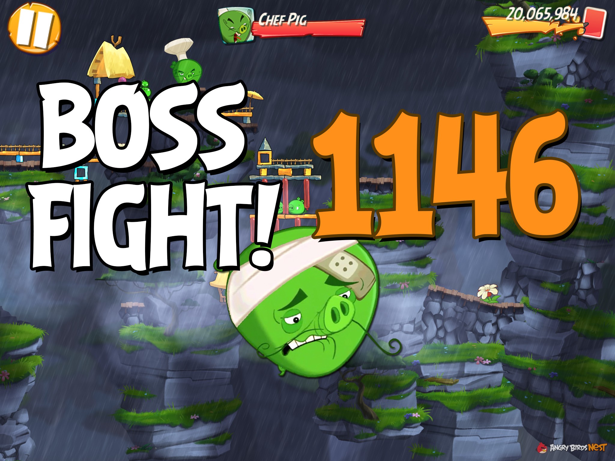 Angry Birds 2 Boss Fight Level 1146