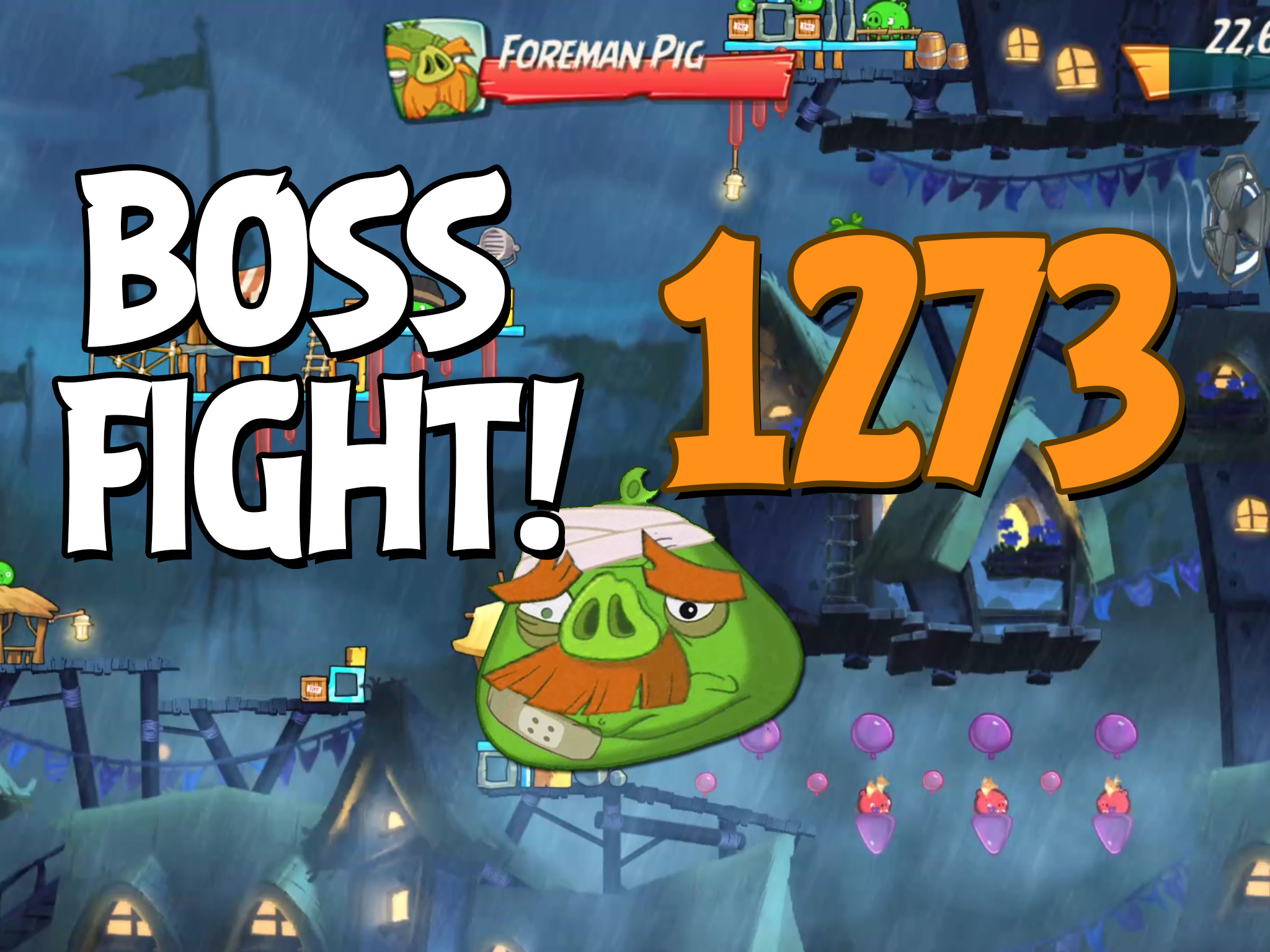 Angry Birds 2 Boss Fight Level 1273