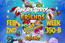 Angry Birds Friends 2019 Tournament 350-B On Now!