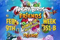 Angry Birds Friends 2019 Tournament 351-B On Now!