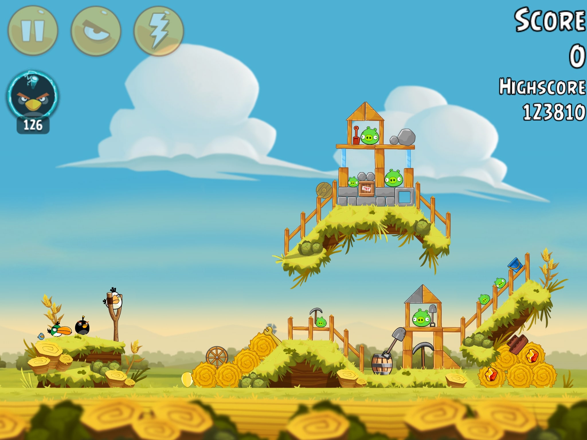 Angry Birds Piggy Farm Level 32-12