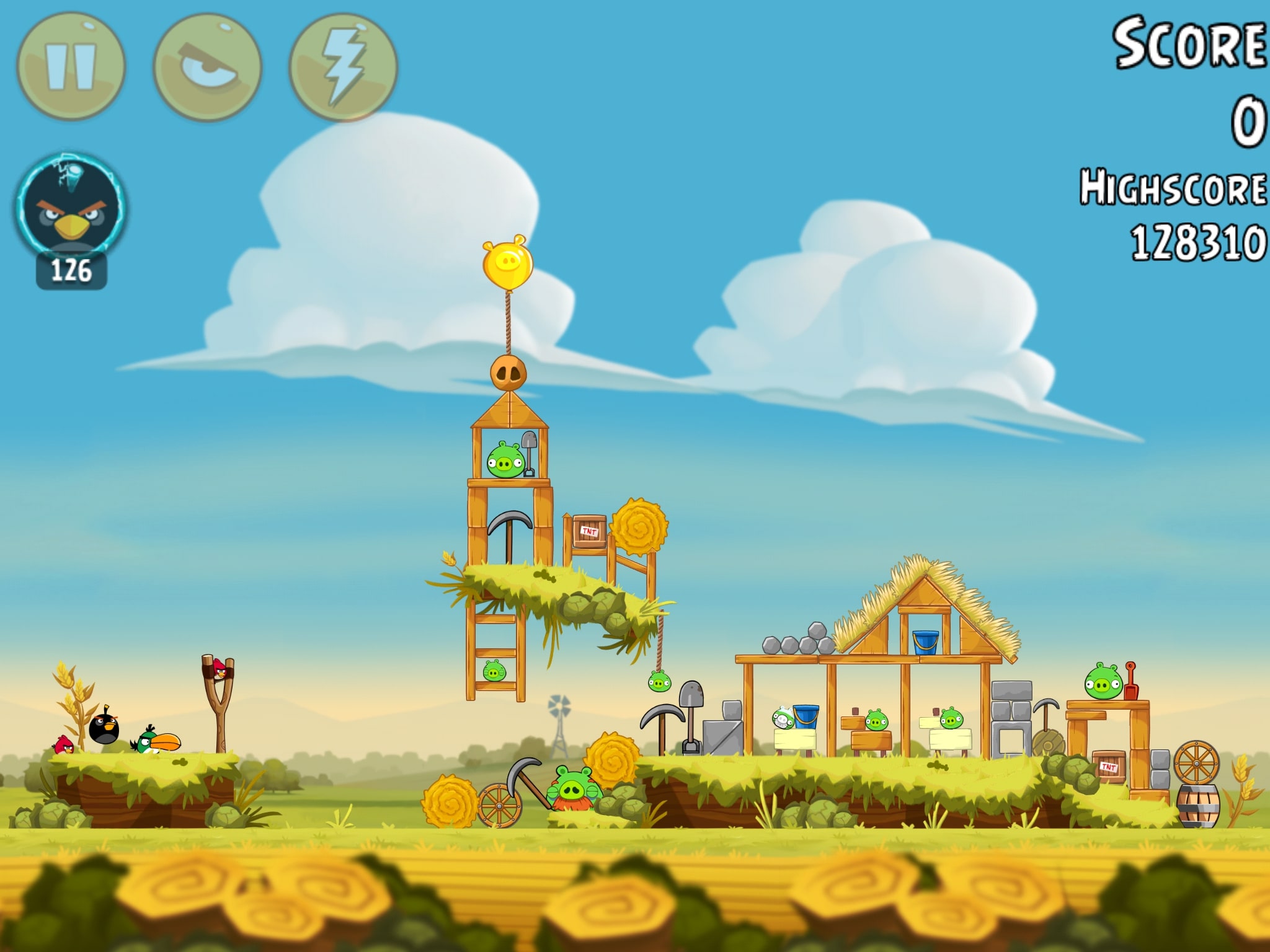 Angry Birds Piggy Farm Level 32-14