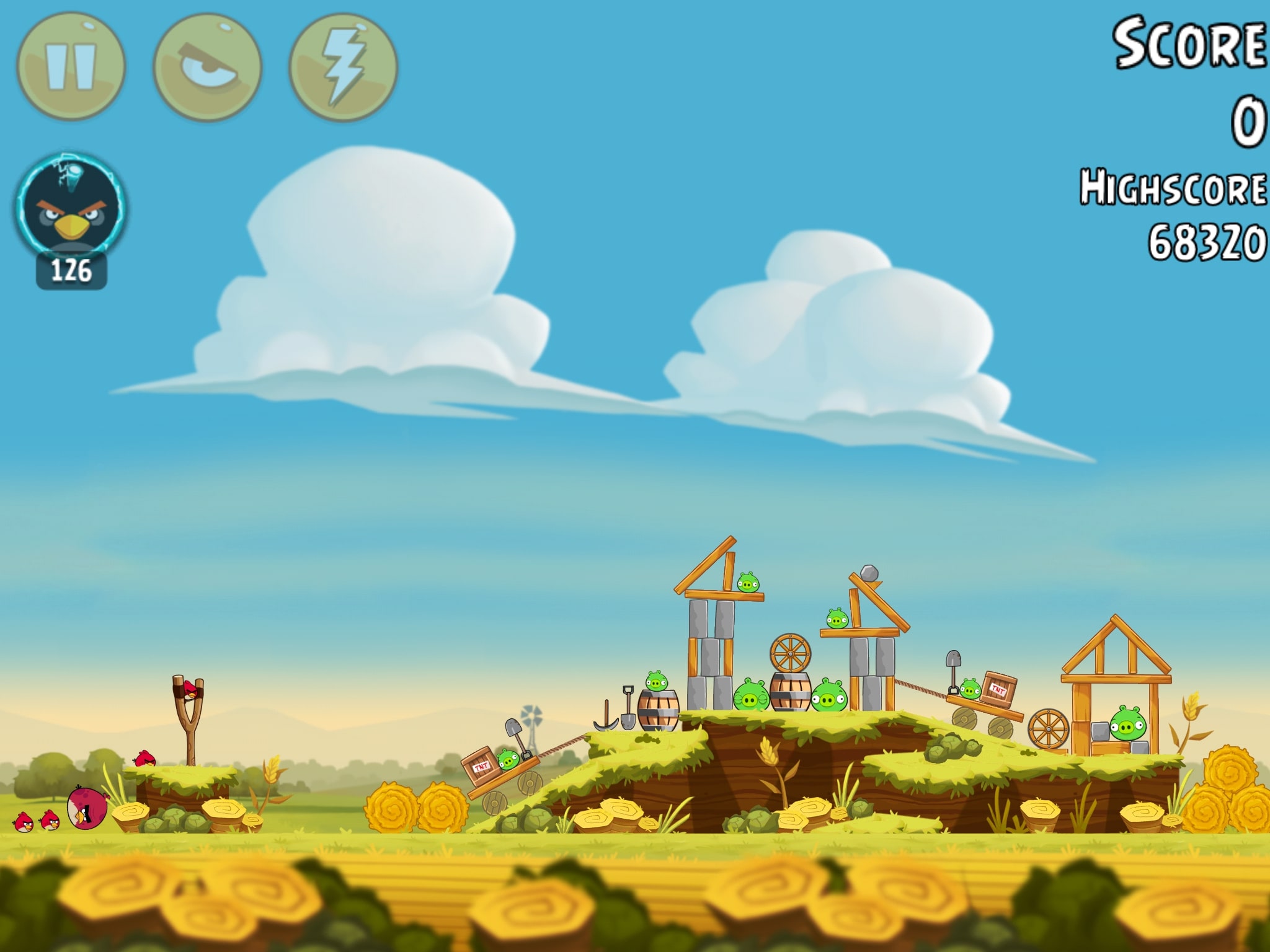 Angry Birds Piggy Farm Level 32-3