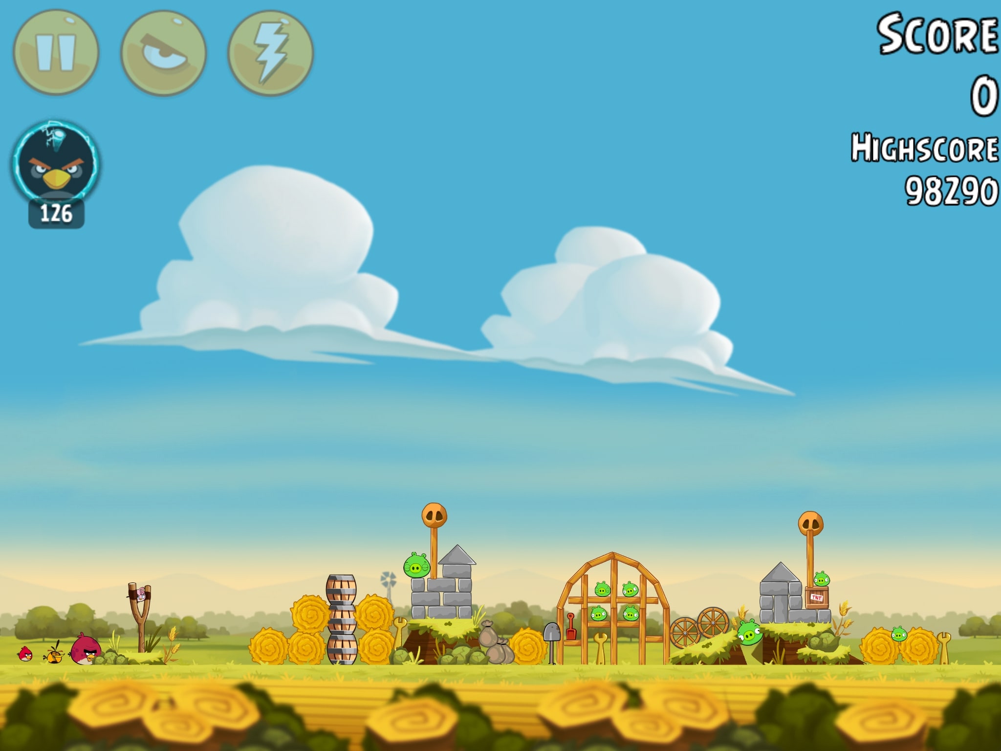 Angry Birds Piggy Farm Level 32-4