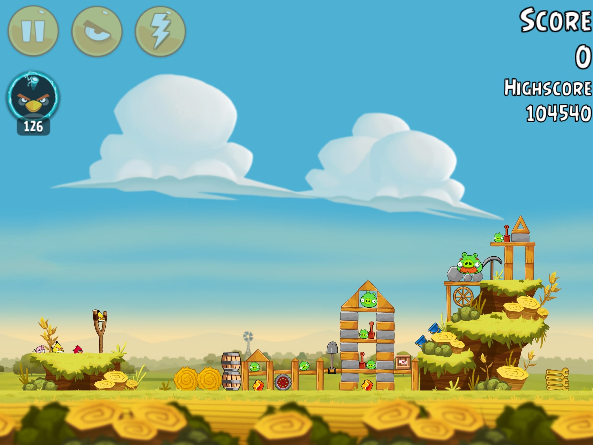 Angry Birds Piggy Farm Level 32-9