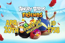 Angry Birds Friends 2020 Tournament T758 On Now!