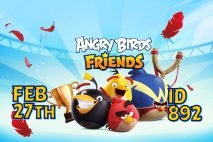 Angry Birds Friends 2021 Tournament T892 On Now!