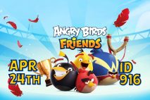 Angry Birds Friends 2021 Tournament T916 On Now!