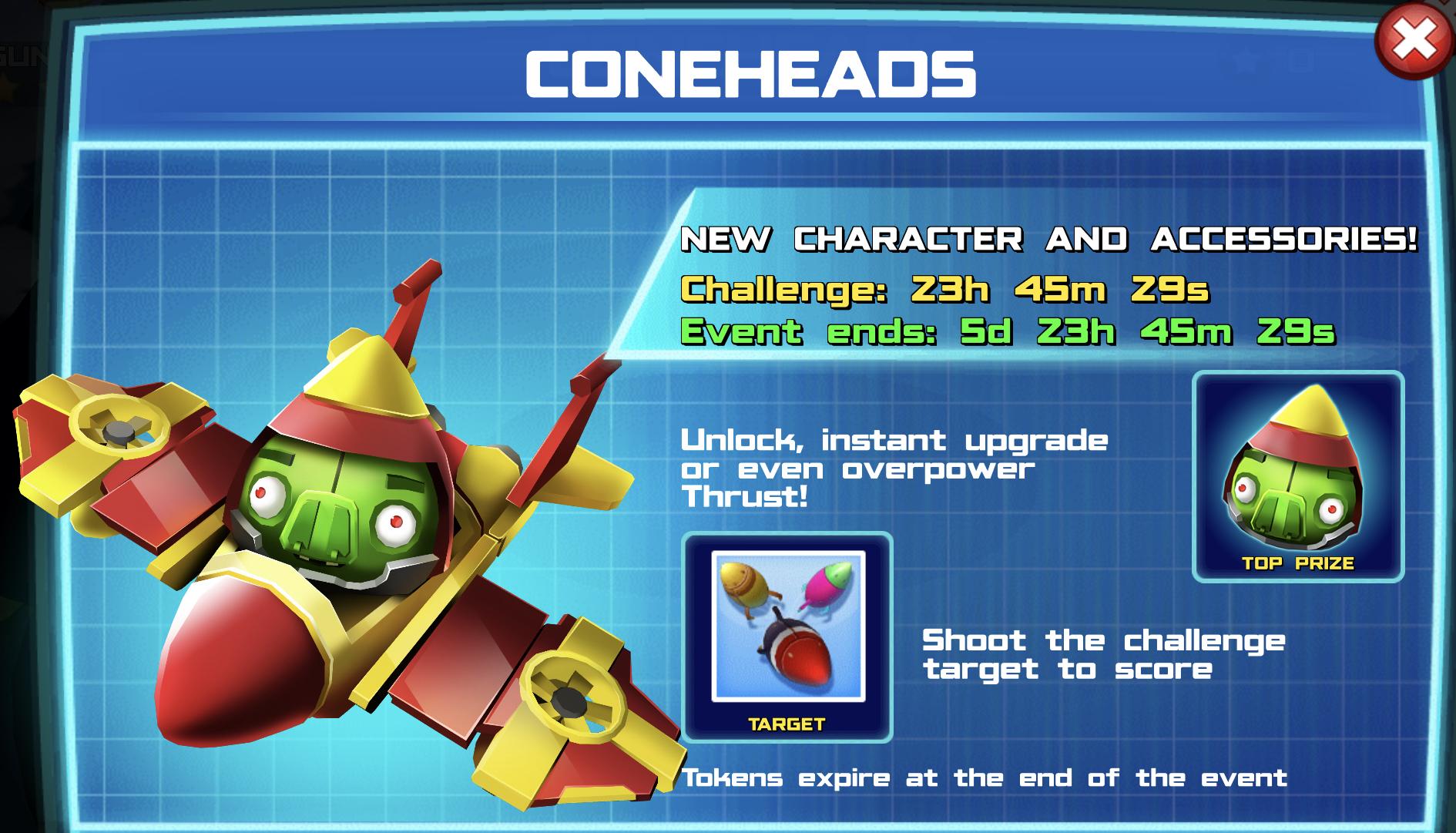The Event Banner for the Coneheads