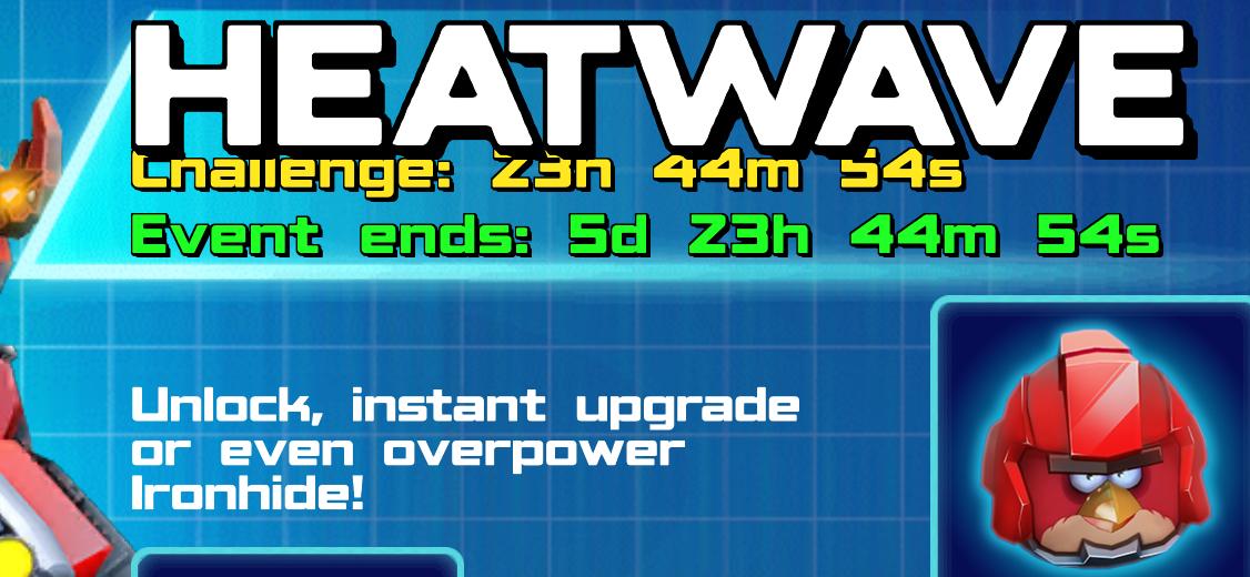 (Part of) The event banner for Heatwave